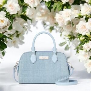 Kate Spade Madison Studded Denim Sm. Dolly. NWT